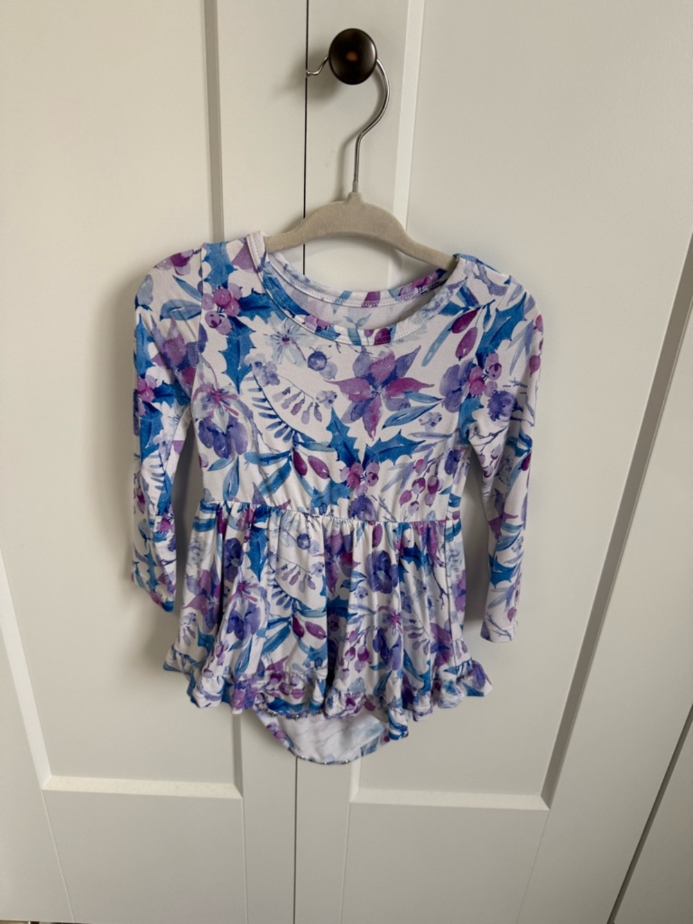 Little Legends Emerald Ribbed Twirl Dress with Bodysuit